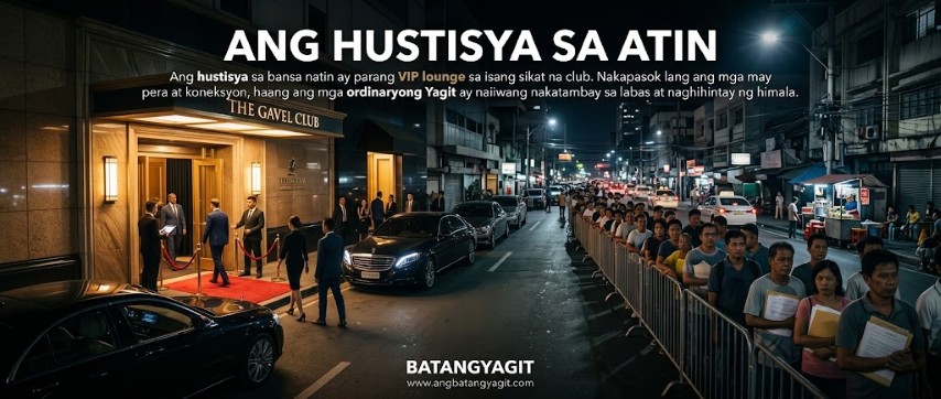 Hustisya sa Pilipinas: VIP Lounge lang ba talaga?