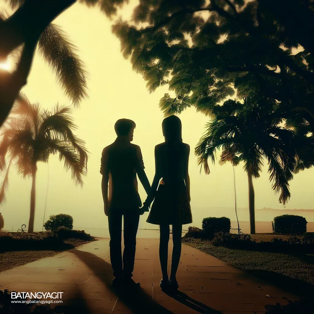 love relationship in park